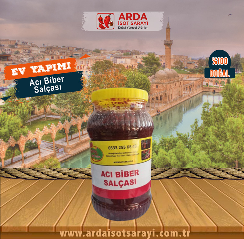 Acı Biber Salçası 3 Kg