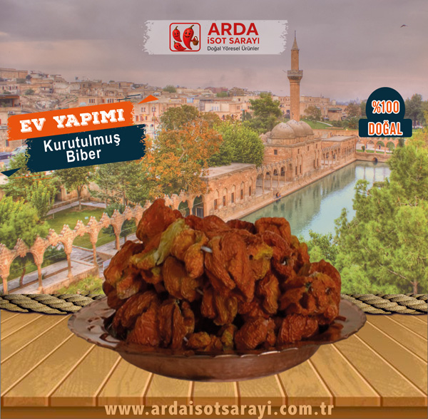 Kurutulmuş Dolmalık Biber 50 Adet