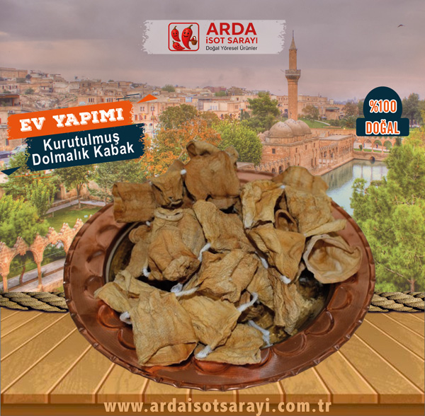 Kurutulmuş Kabak 50 Adet